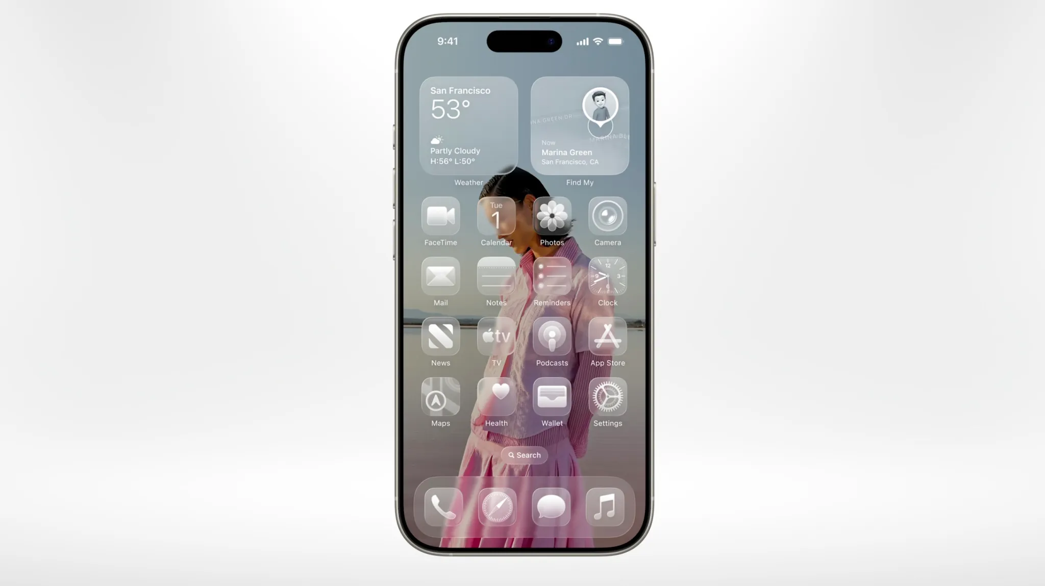 Liquid Design and the Myth of Apple’s Great UX Apple Liquid Glass interface showing translucent controls over layered content.