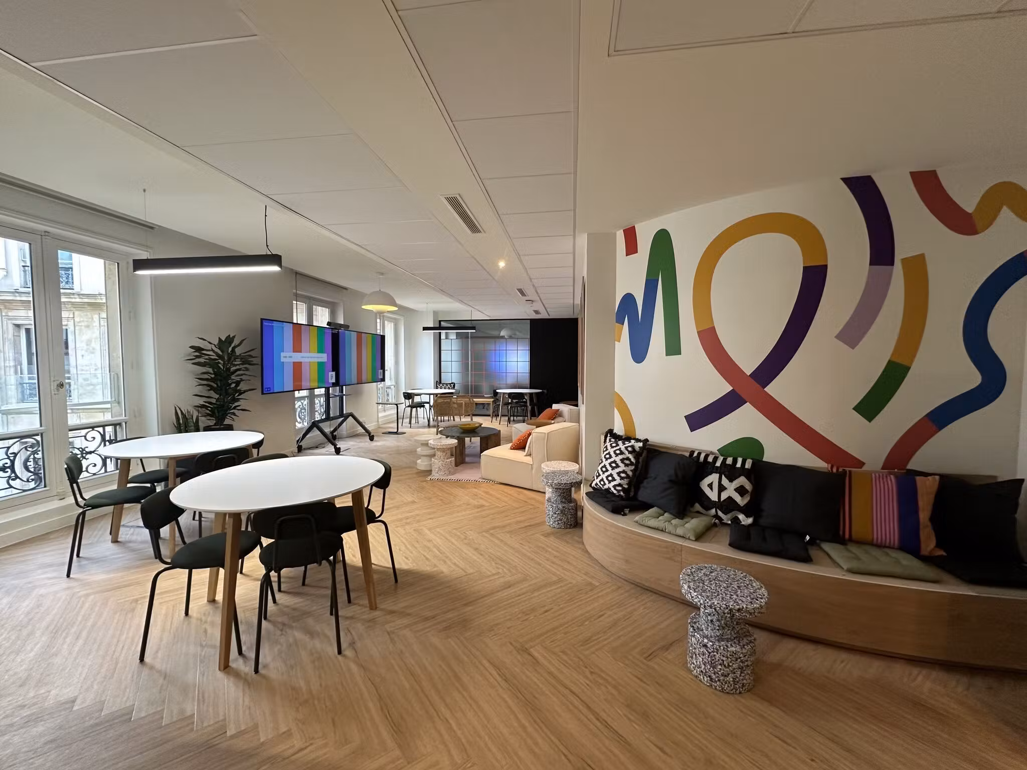 Figma's office workspace as the Figma IPO filing moves forward