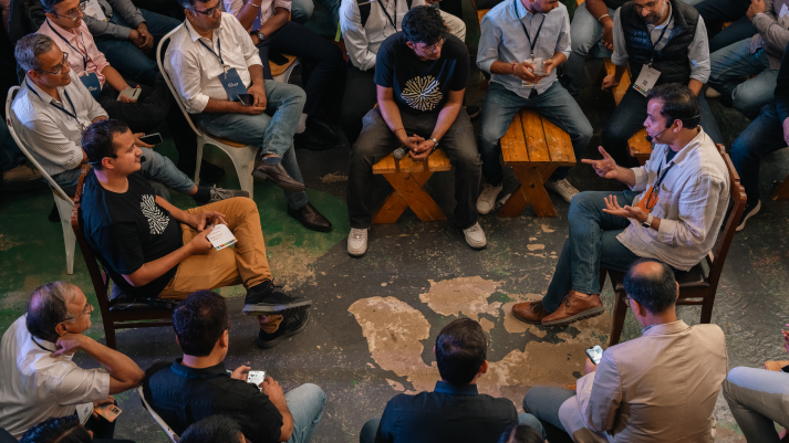 India's Climate Innovation Takes Spotlight at SusCrunch 2025 Summit in Bengaluru DSC06416 sitdown