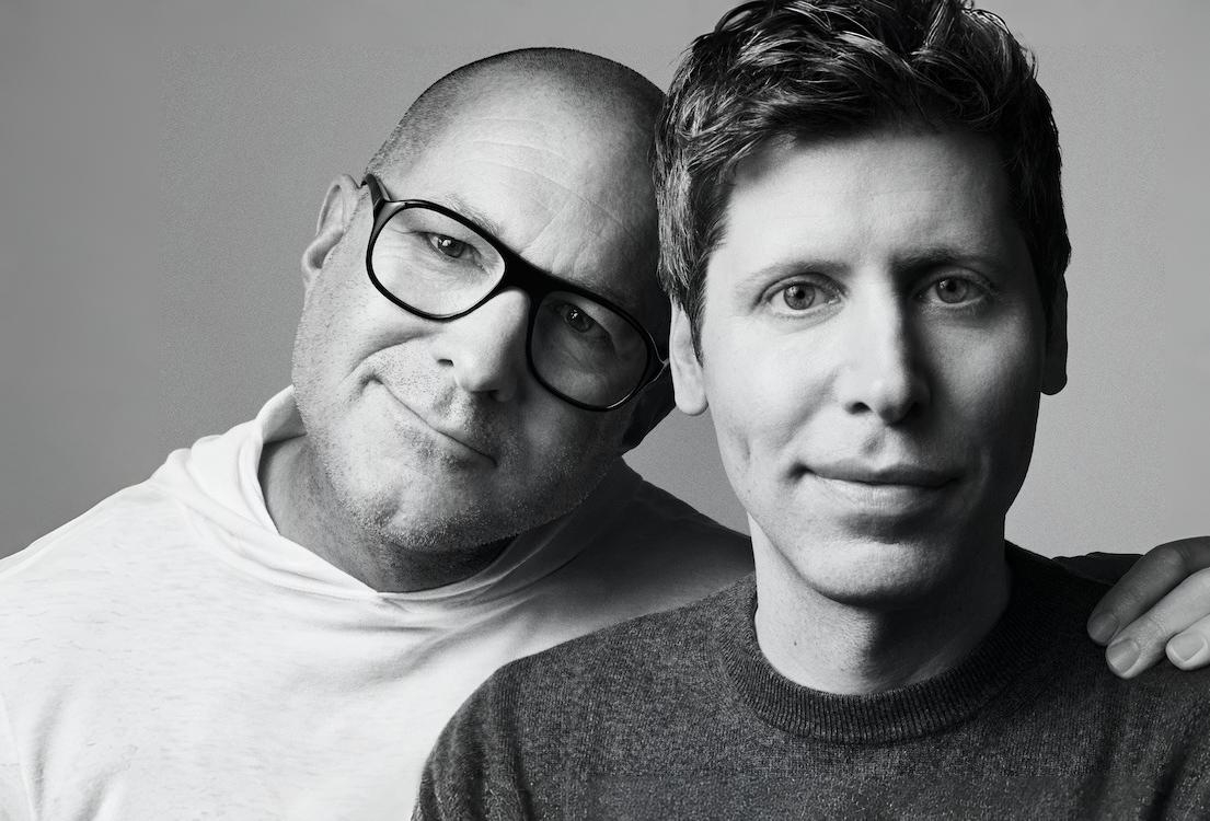 Sam Altman and Jony Ive