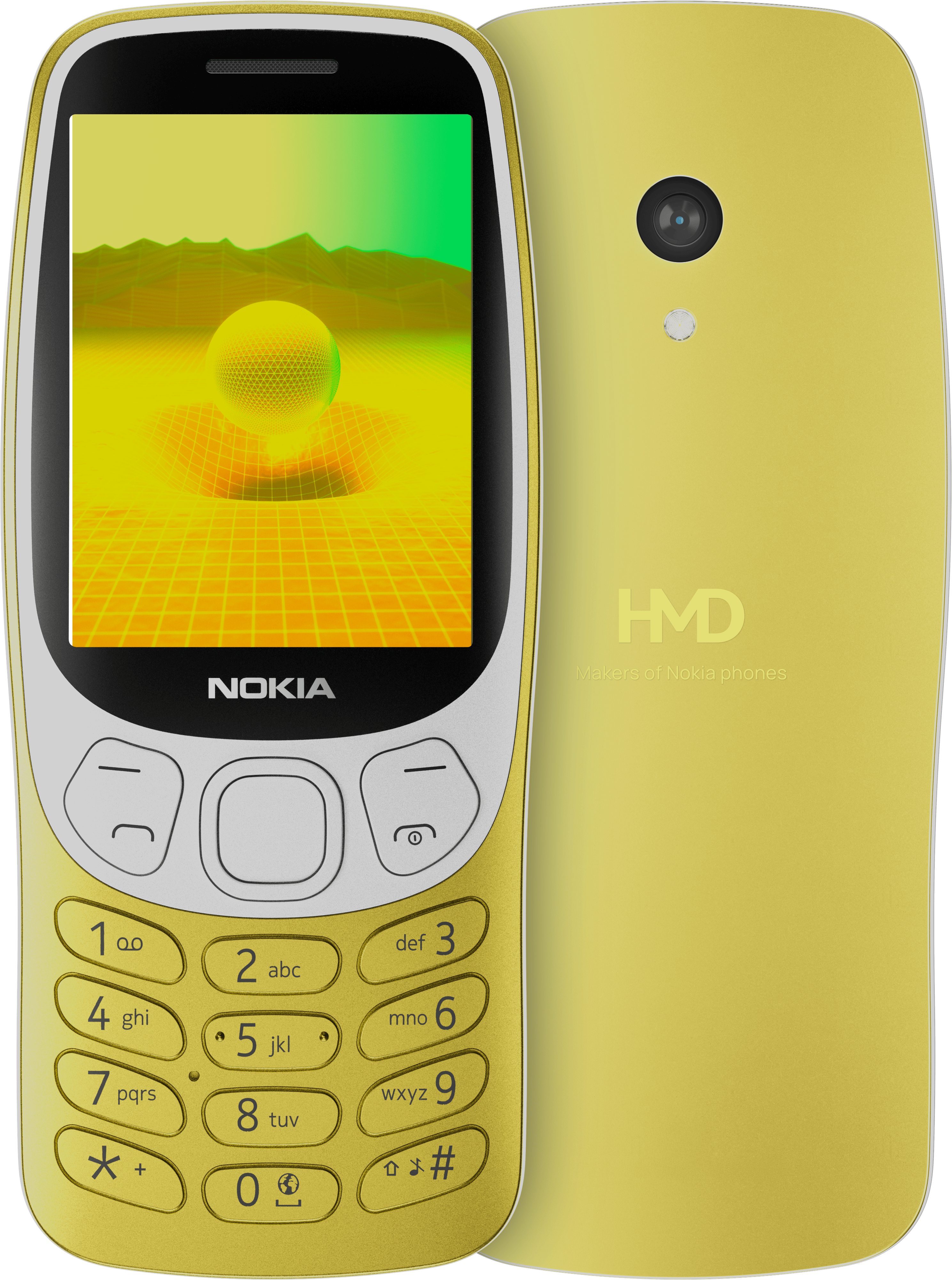 Best Dumb Phones in 2026: The Minimalist Phones That Actually Make Sense Official Y2K Gold Nokia 3210 4G shown from the front and back.
