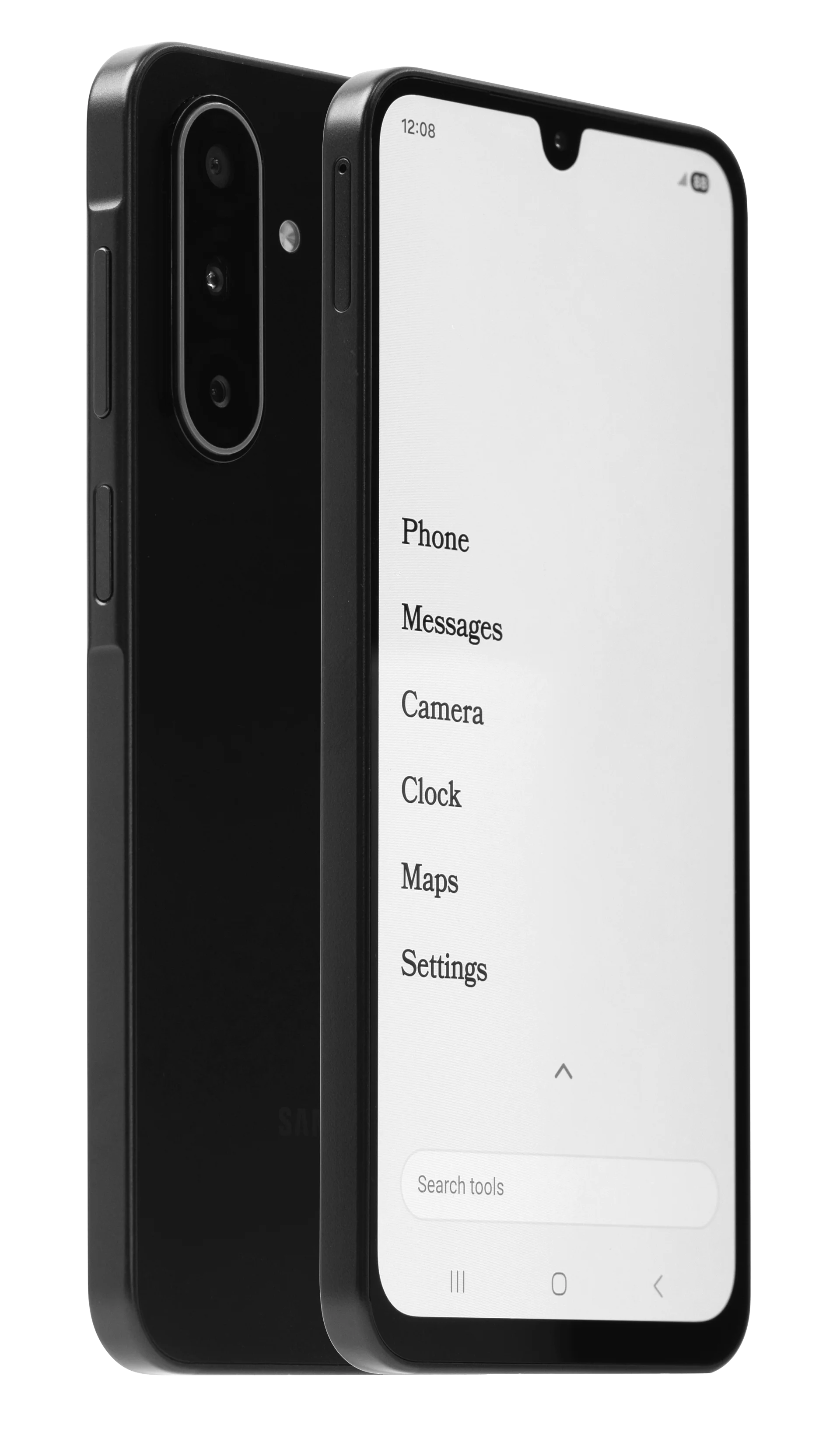 Best Dumb Phones in 2026: The Minimalist Phones That Actually Make Sense Wisephone II shown from the front and rear with its minimalist text interface.