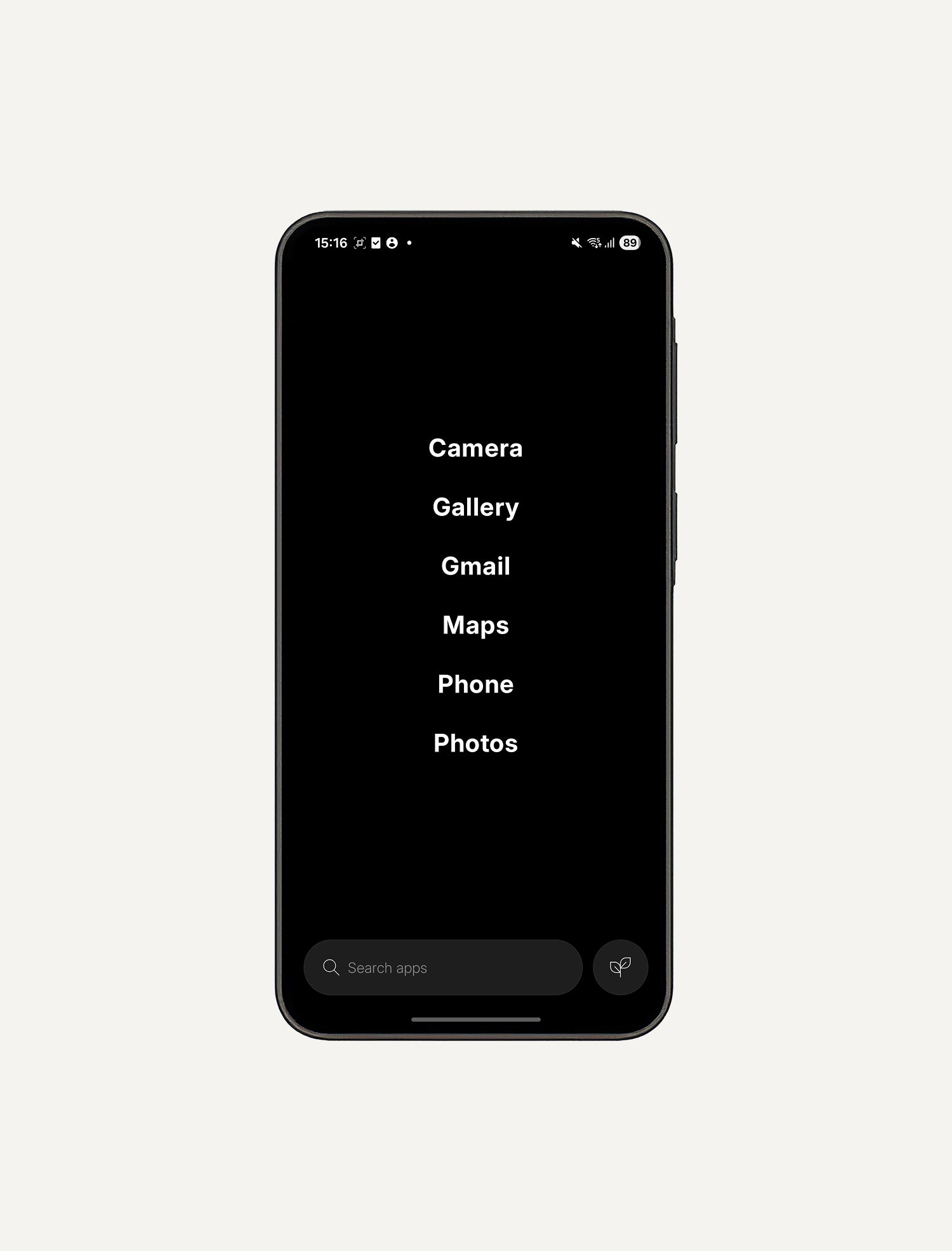 Best Dumb Phones in 2026: The Minimalist Phones That Actually Make Sense Balance Phone showing its black text-only minimalist app interface.