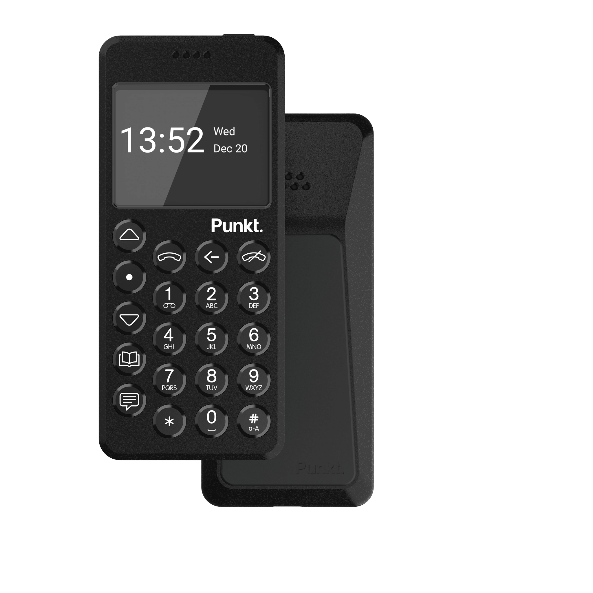 Best Dumb Phones in 2026: The Minimalist Phones That Actually Make Sense Official front and back product image of the Punkt MP02 minimalist phone.